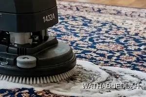 Carpet Cleaning results after completion in South Obhur, Jeddah