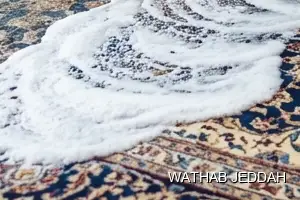 نتائج تنظيف سجاد بعد الانتهاء في حي بترومين بجدة