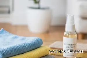 Wathab Jeddah team performing Ceramic & Porcelain Cleaning in Al Murjan, Jeddah