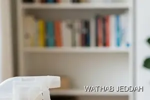 نتائج جلي وتلميع الأرضيات بعد الانتهاء في حي الريان بجدة