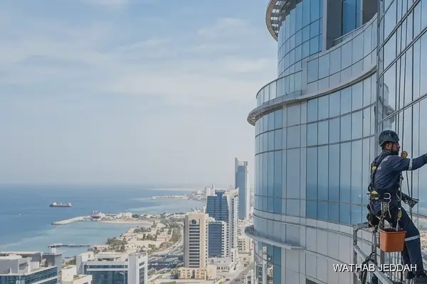 Glass Facade Cleaning in Al Thaghr - Wathab Jeddah