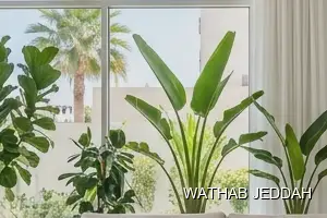فريق وثاب جدة أثناء تنظيف منازل في حي السامر بجدة