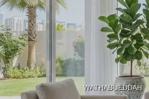 فريق وثاب جدة أثناء تنظيف منازل في حي الواحة بجدة