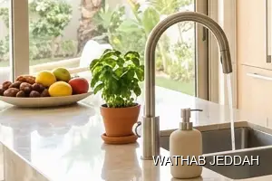 Wathab Jeddah team performing Kitchen Cleaning in Al Kandarah, Jeddah