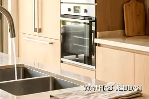 Wathab Jeddah team performing Kitchen Cleaning in Al Nuzha, Jeddah