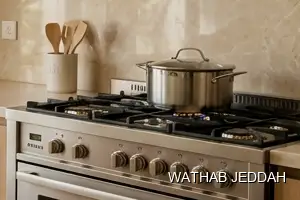 Wathab Jeddah team performing Kitchen Cleaning in Al Sabeel, Jeddah