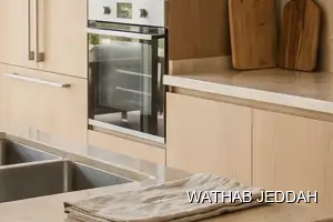 Wathab Jeddah team performing Kitchen Cleaning in Madain Al Fahd, Jeddah
