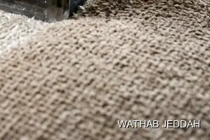 فريق وثاب جدة أثناء تنظيف مجالس في حي الزمرد بجدة