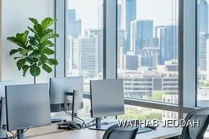 Wathab Jeddah team performing Office Cleaning in Al Jamiah, Jeddah