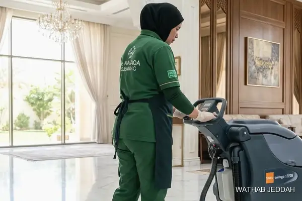 تنظيف قصور في حي الوزيرية بجدة — وثاب جدة لخدمات التنظيف
