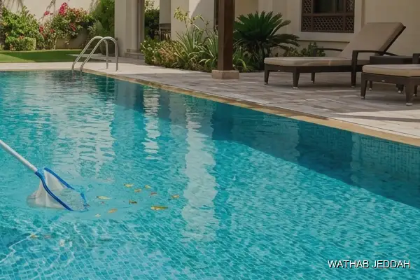 Swimming Pool Cleaning in Al Amwaj - Wathab Jeddah Cleaning