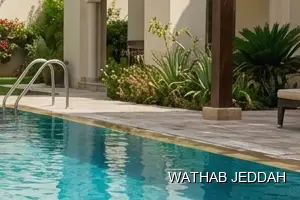Swimming Pool Cleaning results after completion in Al Rabwah, Jeddah