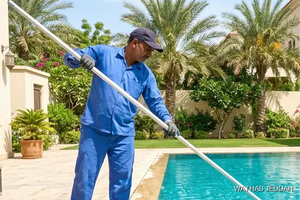 Swimming Pool Cleaning in Al Shati, Jeddah - Wathab Jeddah Cleaning Services