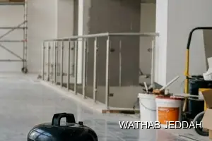 نتائج تنظيف بعد البناء بعد الانتهاء في حي الريان بجدة