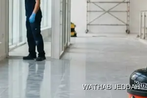 Post-Construction Cleaning results after completion in Al Sanabil, Jeddah