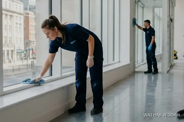 Post-Construction Cleaning in Al Shiraa, Jeddah - Wathab Jeddah Cleaning Services