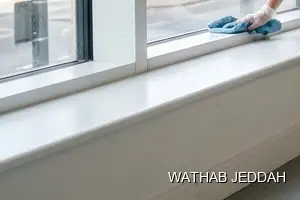 Wathab Jeddah team performing Post-Construction Cleaning in Al Zahra, Jeddah