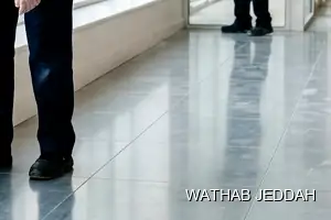 Wathab Jeddah team performing Post-Construction Cleaning in Quwayzah, Jeddah