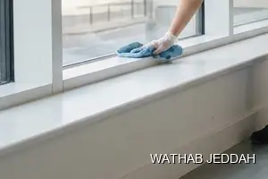 Wathab Jeddah team performing Post-Renovation Cleaning in Al Ghadeer, Jeddah