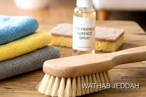Wathab Jeddah team performing School & Nursery Cleaning in Al Falah, Jeddah