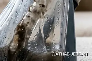 فريق وثاب جدة أثناء تنظيف كنب في حي الشراع بجدة
