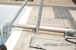 Wathab Jeddah team performing Water Tank Cleaning in South Prince Fawaz, Jeddah
