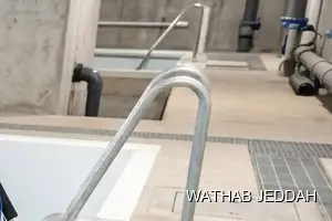 Wathab Jeddah team performing Water Tank Cleaning in Al Nazlah Al Yamaniyah, Jeddah