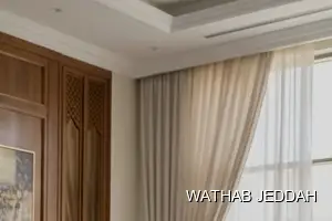 فريق وثاب جدة أثناء تنظيف فلل في حي الصفا بجدة